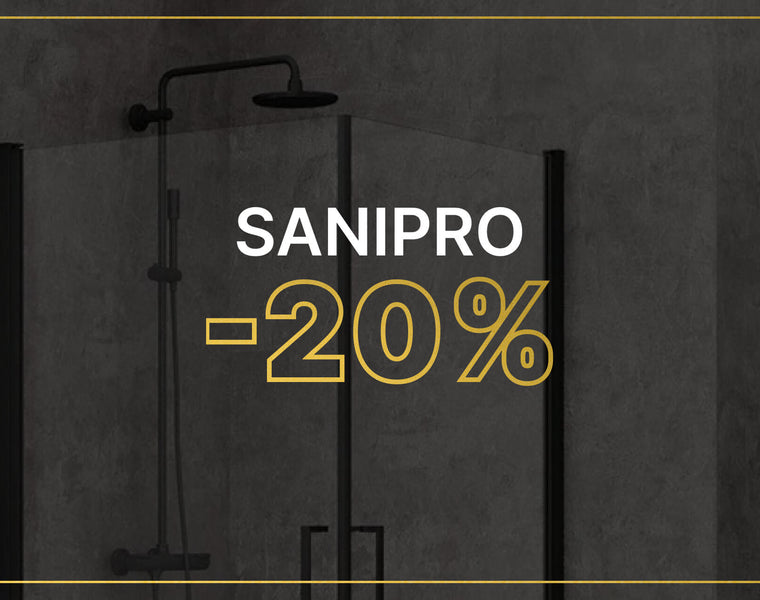Sanipro -20% Black Friday kampanje på Bad.no - se hele utvalget her