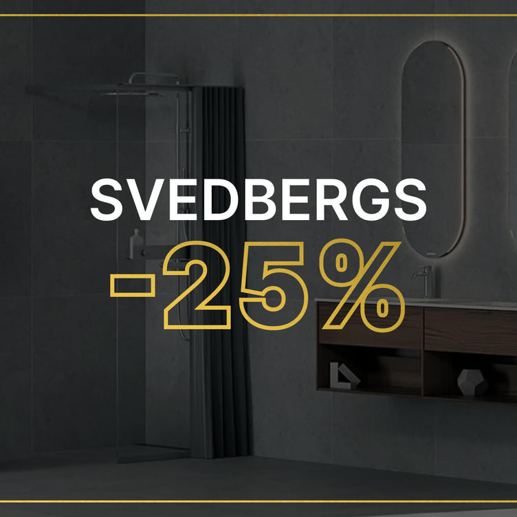 Svedbergs -25% Black Friday kampanje på Bad.no - se hele utvalget her