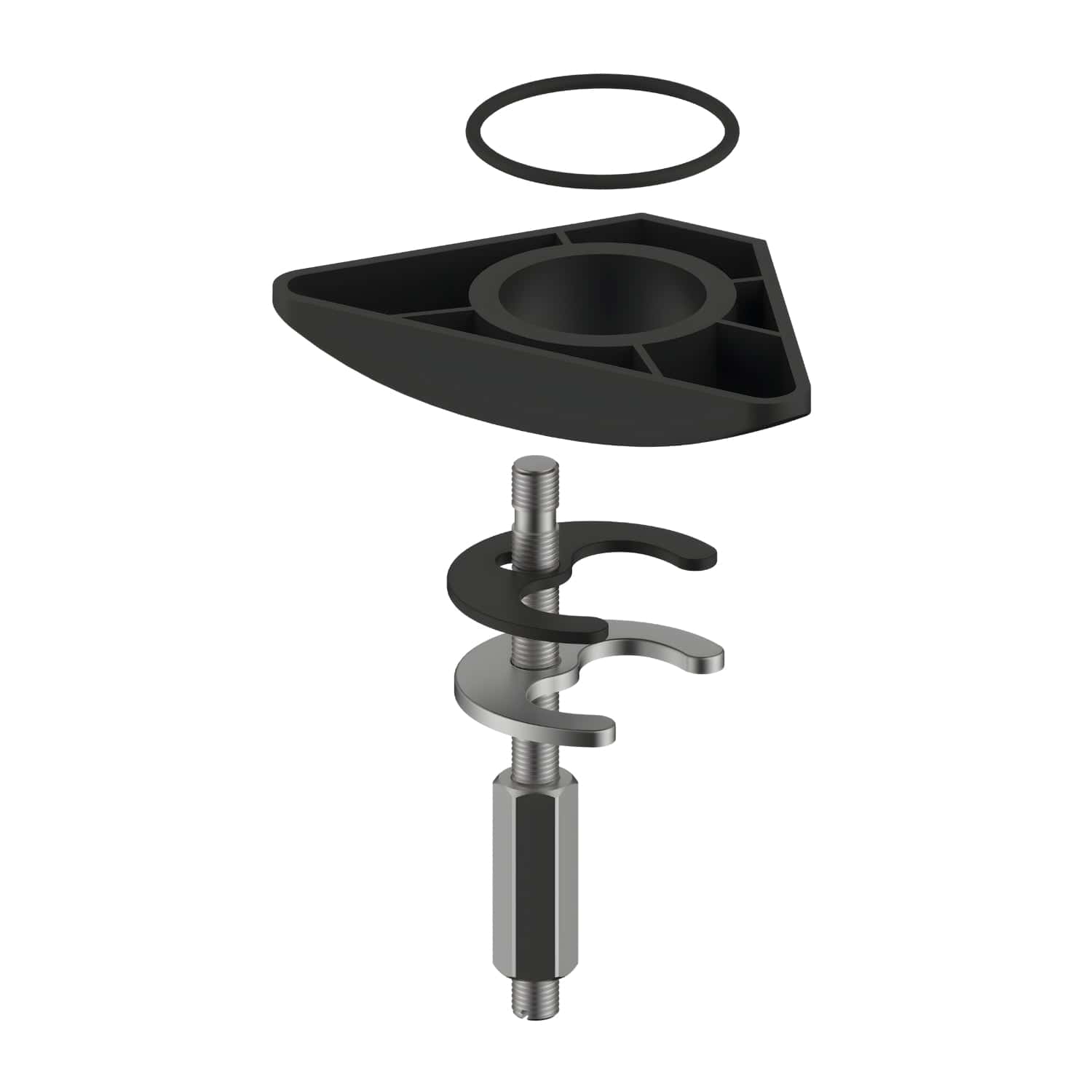 A-collection Azur Zero Innfestningsdetaljer modell 1 og 3 A-collection Reservedel blandebatteri AHL-4225938