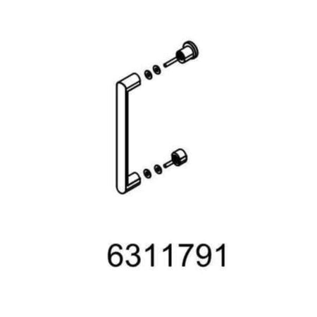 A-collection Håndtak for Imber dusjdør