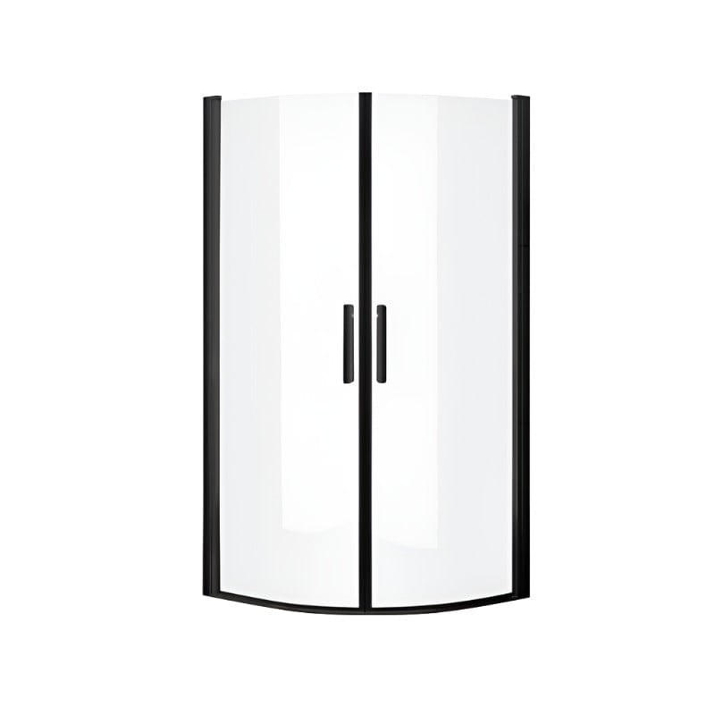 A-collection Imber II Dusjhjørne Buet Svart matt / 80cm A-collection Dusjhjørne BUN-6311798