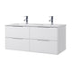 A-Collection Monere Servantskap Hvit matt / 120cm dobbel A-collection Servantskap GRO-7042177