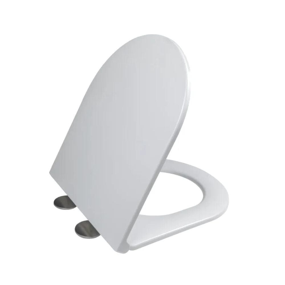 A-collection Omea Slim SC/QR Toalettsete Hvit A-collection Toalettsete AHL-6191695