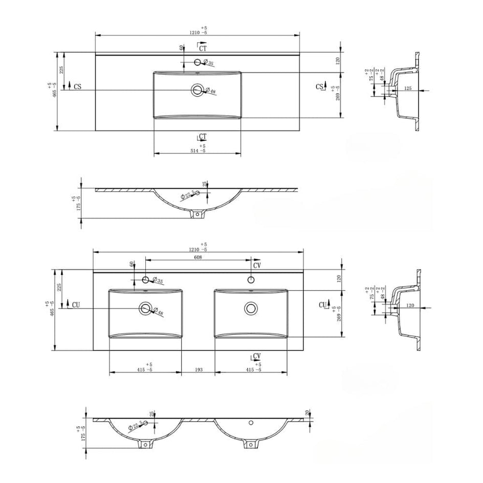 A-collection Slim Servant for møbel A-collection Møbelservant