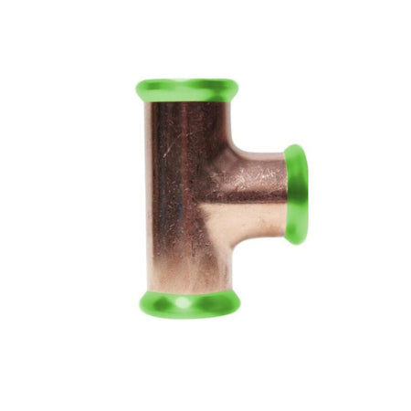 A-collection T-rør redusert kobber A-press