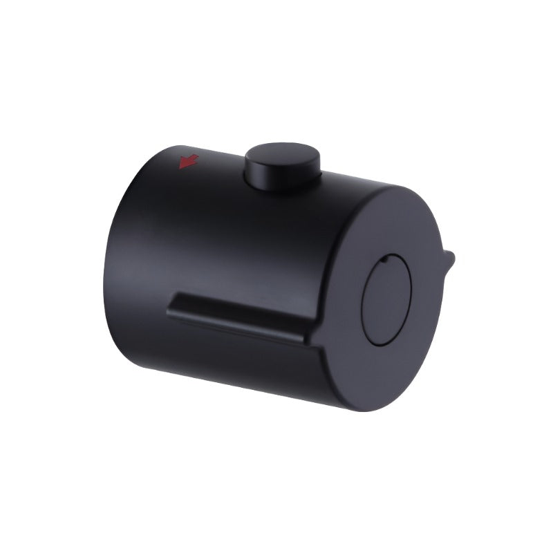 A-collection Varmreguleringsratt til Azur termostatbatterier/takdusjpakker Svart matt A-collection Reservedel blandebatteri GRO-4501563