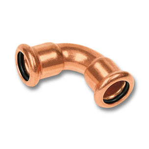 Altech CU Bend Pressfitting med 2 Muffe