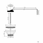 Altech Bunnventil fkr. 1 1/4", Ø70mm
