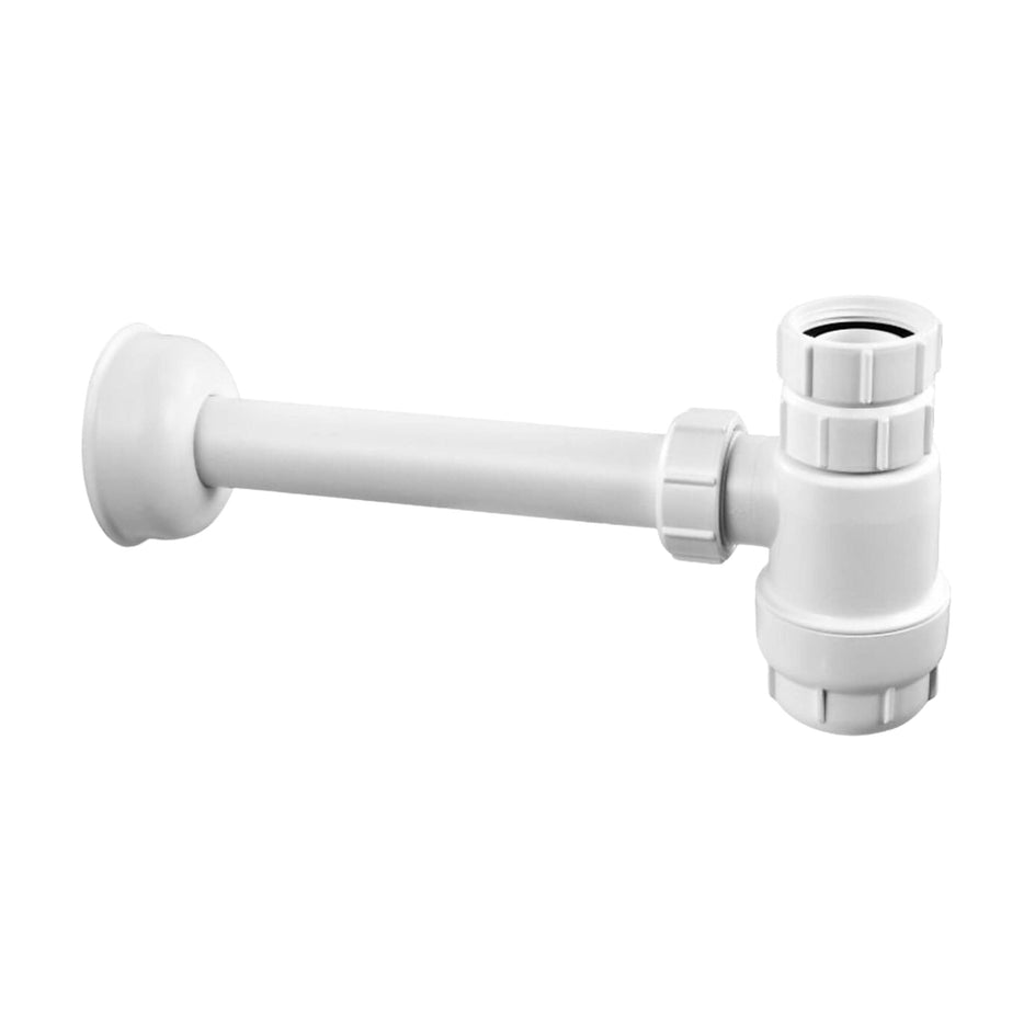 Altech Flaskevannlås 1 1/4"X32mm Med 32mm rør L 230mm Hvit Altech Vannlås DAL-4520372