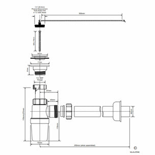 Altech Flaskevannlås Kombi 1 ¼″ × 32/40 mm