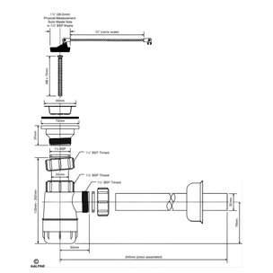 Altech Flaskevannlås Kombi