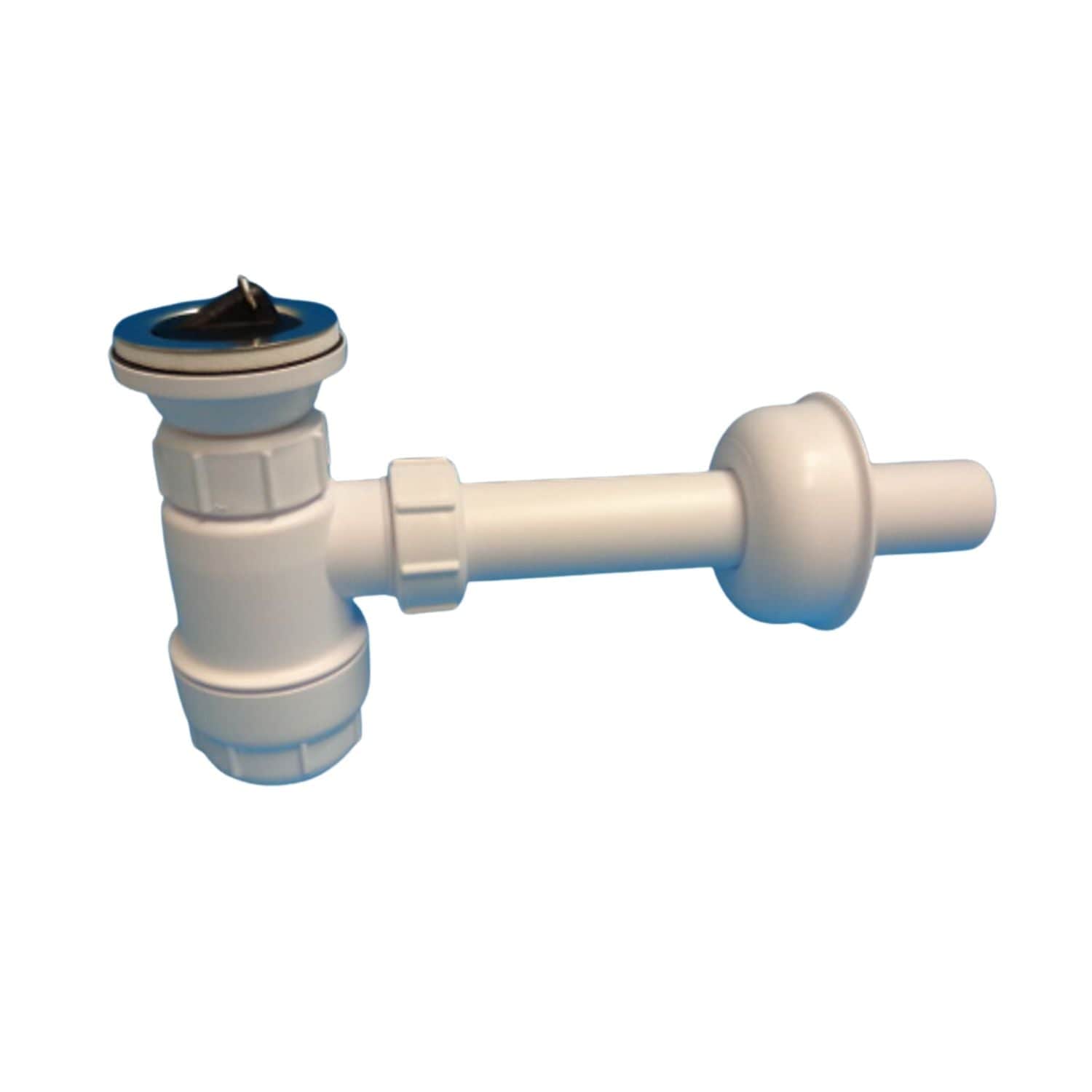 Altech flaskevannlås kombi lavtbyggende Hvit / 1 1/4"X32mm Altech Vannlås DAL-4520316