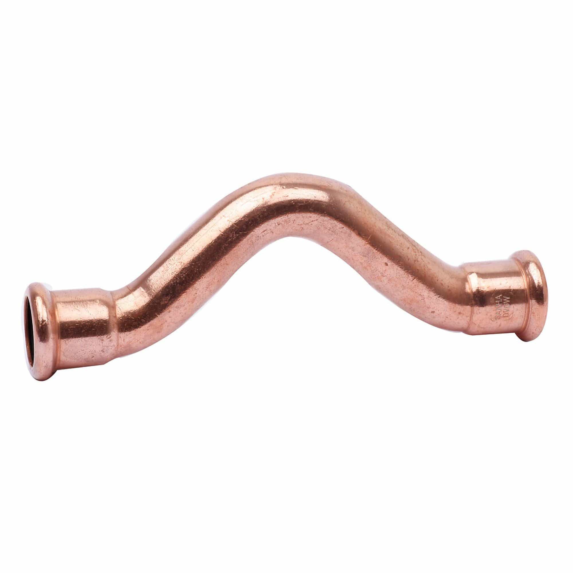 Altech Kryssningsbøy 12-15mm med 2 Muffer 12mm Altech Bend pressfitting DAL-5056321