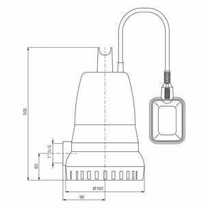 Altech LPC300 Lensepumpe