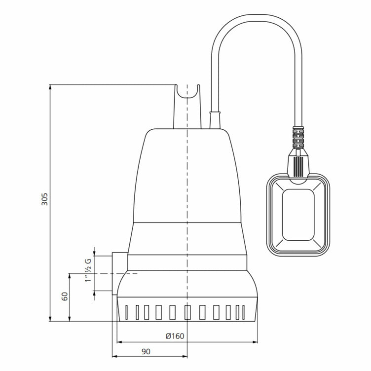Altech LPC300 Lensepumpe