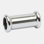 Altech CU Muffe Pressfitting lang - forkrommet