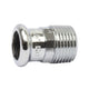 Altech Nippelmuffe forkrommet 12-15mm x 1/2-3/8" 12mmx3/8" Altech Nippelmuffe pressfitting DAL-5056452