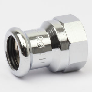 Altech CU Overgangsmuffe Pressfitting - forkrommet