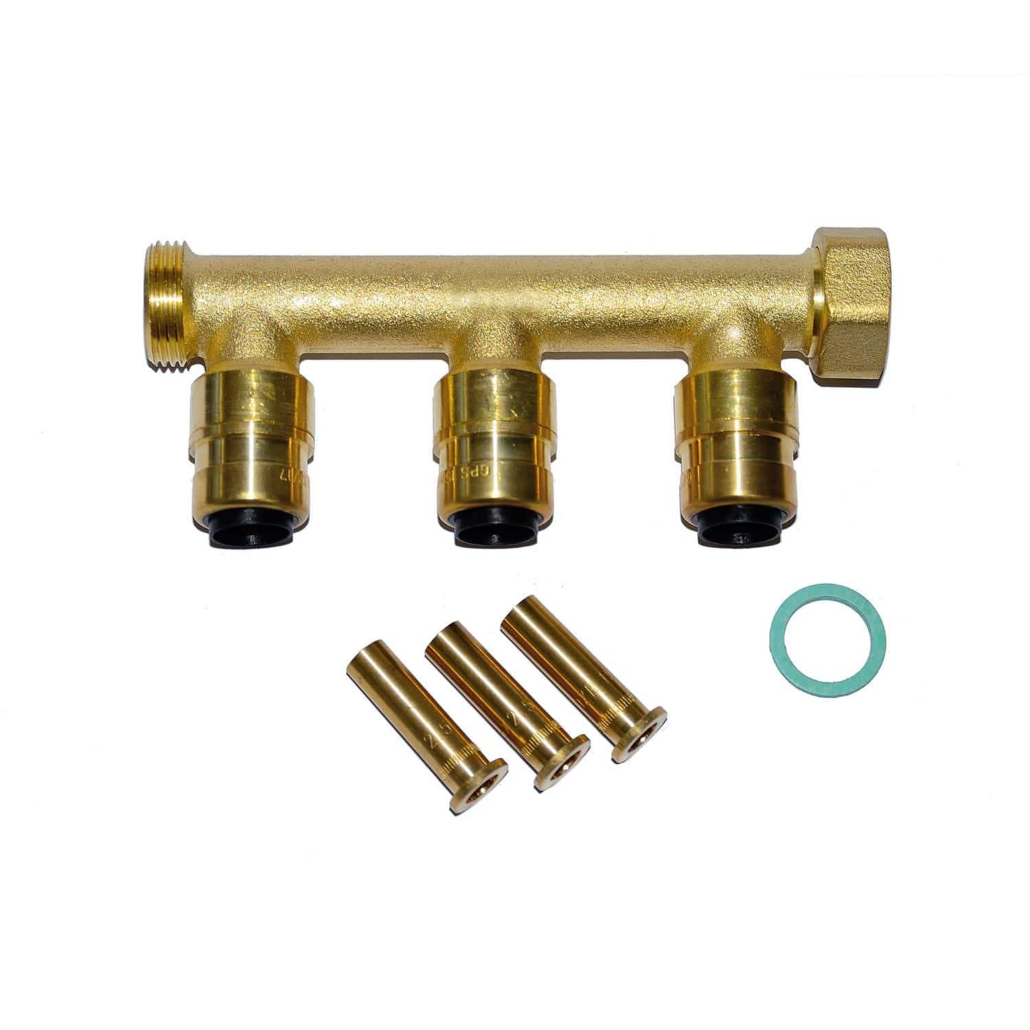 Altech Push Fordeler 3 Uttak 15x2.5mm Altech Fordeler tappevann DAL-5114923