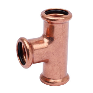 Altech CU T-rør Pressfitting 12–54mm