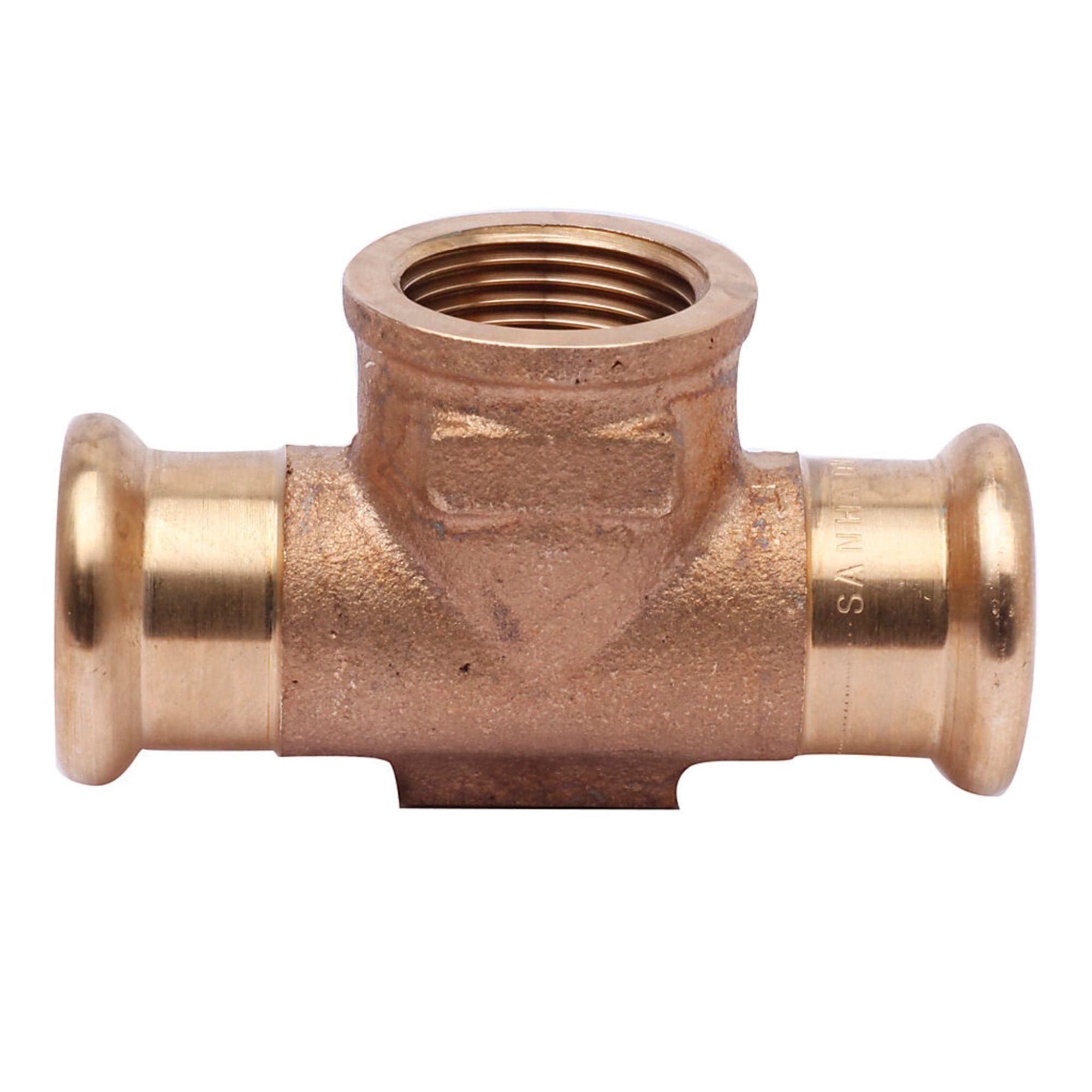 Altech T-rør 15-54mm x 1/2-3/4 x 15-54mm med gjenge i avstikker 15mm x 1/2" x 15mm Altech T-rør DAL-5056329