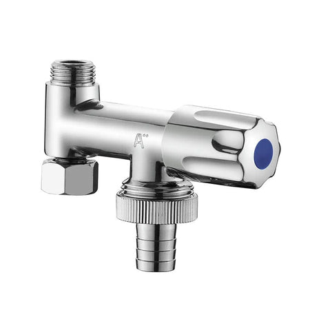 Altech vaskemaskinkran m/ slangetilkobling 3/8" x 3/8" x 3/4"