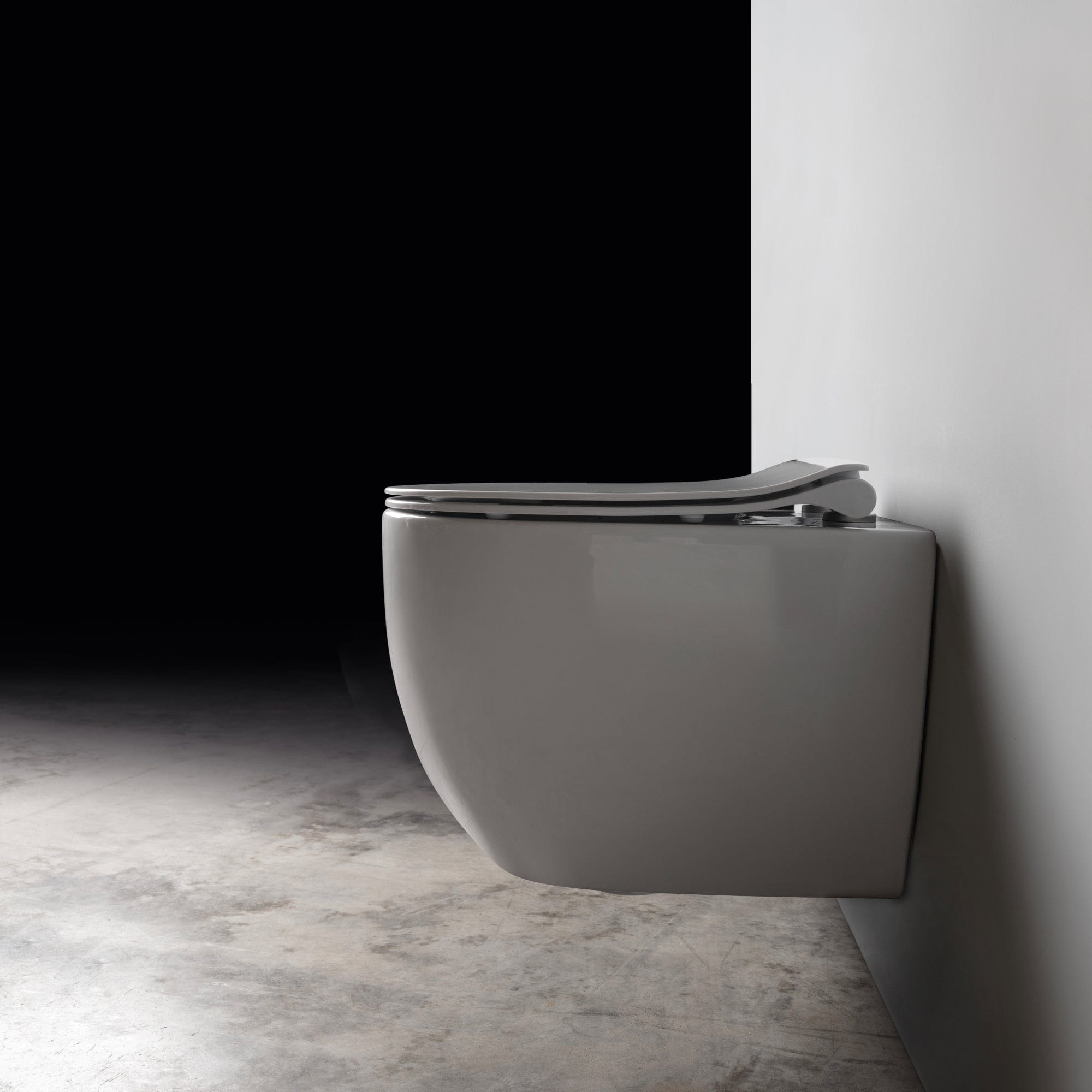 Alterna Arco Compact Veggskål Hvit Vegghengt toalett