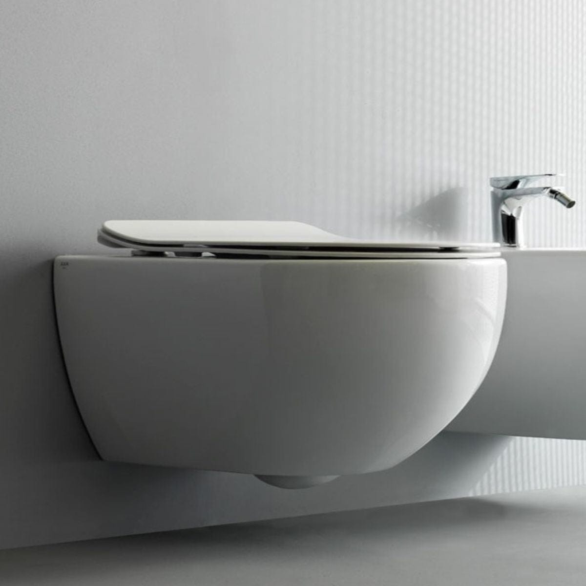 Alterna Arco Vegghengt Toalett Hvit Vegghengt toalett