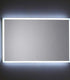 Alterna Bliss Speil med LED lys B60-140cm - vendbar Alterna Baderomsspeil