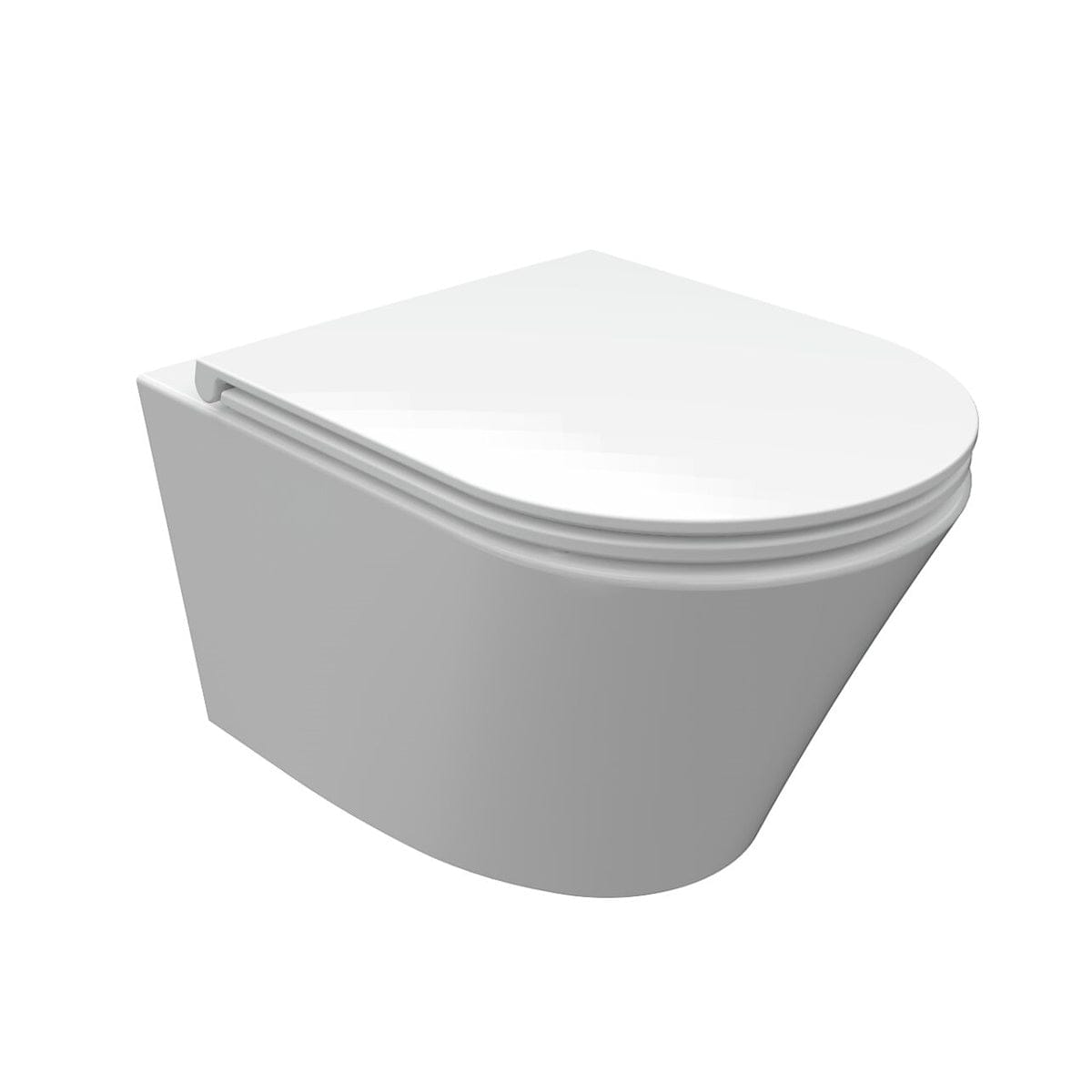 Alterna Easy 2.0 Veggskål Rimless - Uten Toalettsete Hvit Vegghengt toalett