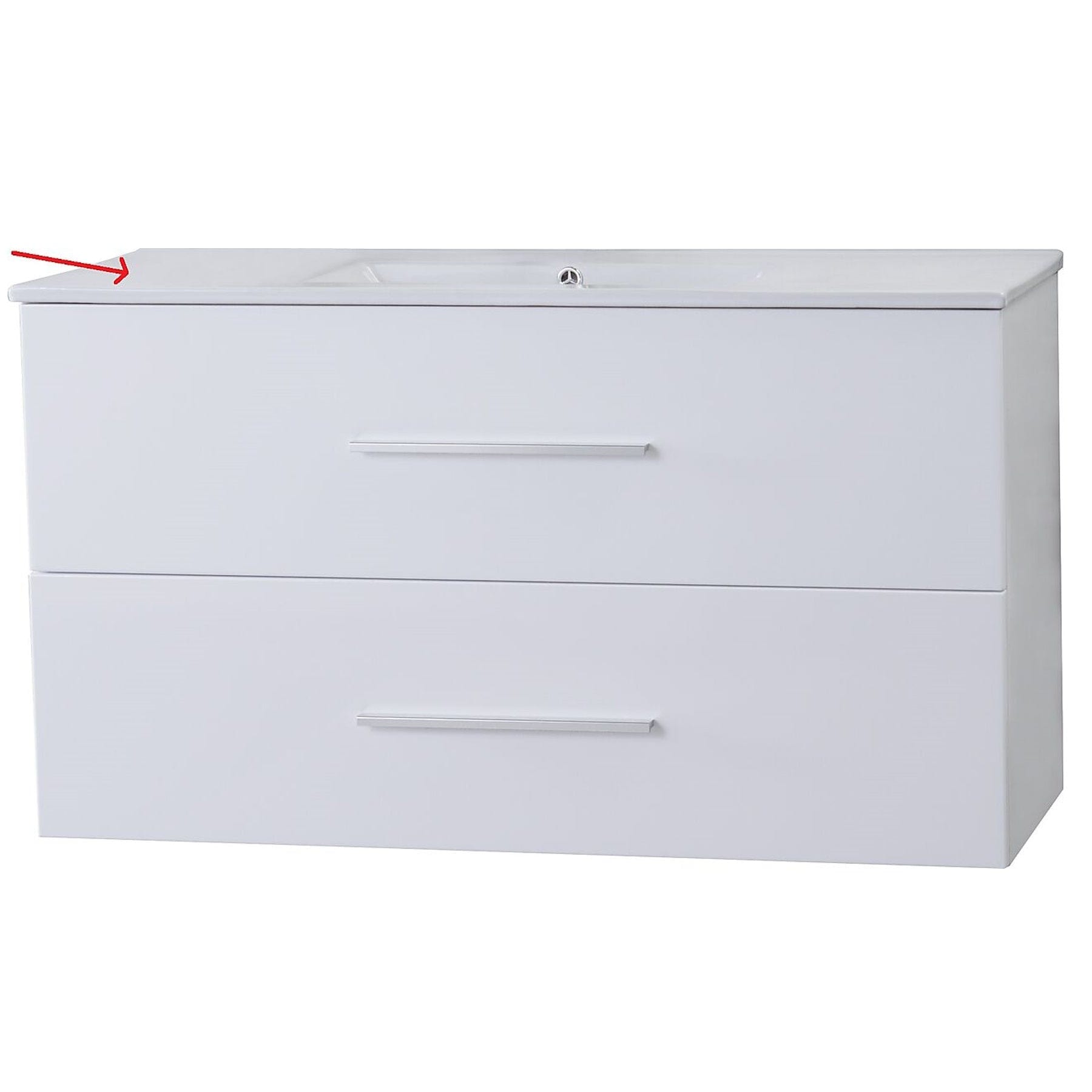 Alterna Malin Smal servant B60-100xD39xH2cm 100cm Alterna Møbelservant GRO-6070535