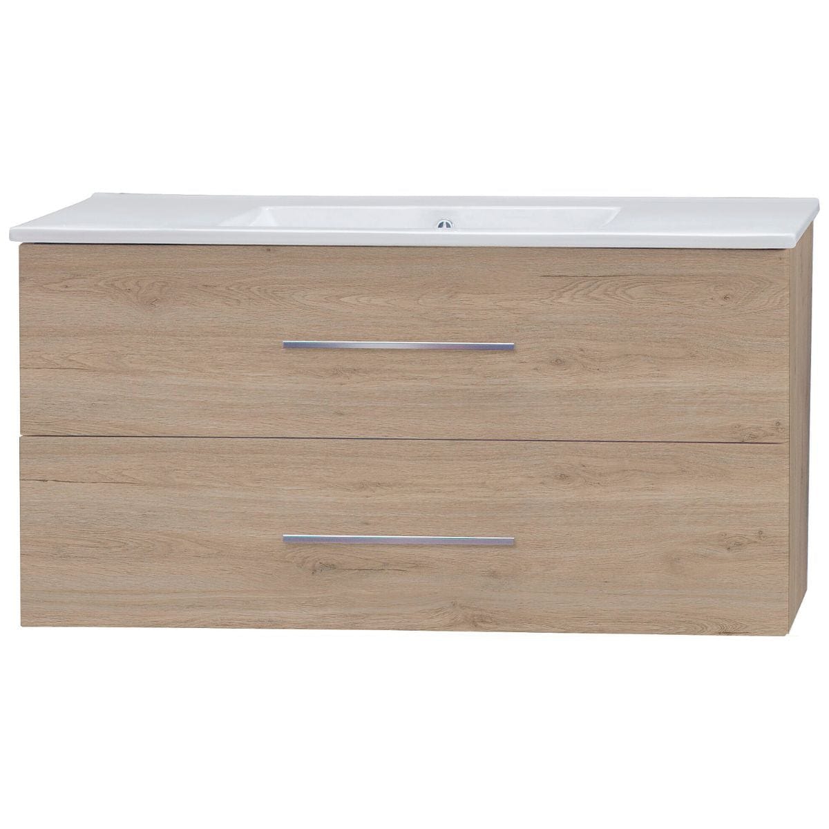 Alterna Malin Underskap m/2skuffer B60-120xD45xH55cm Eik / 100cm Alterna Servantskap GRO-7011156