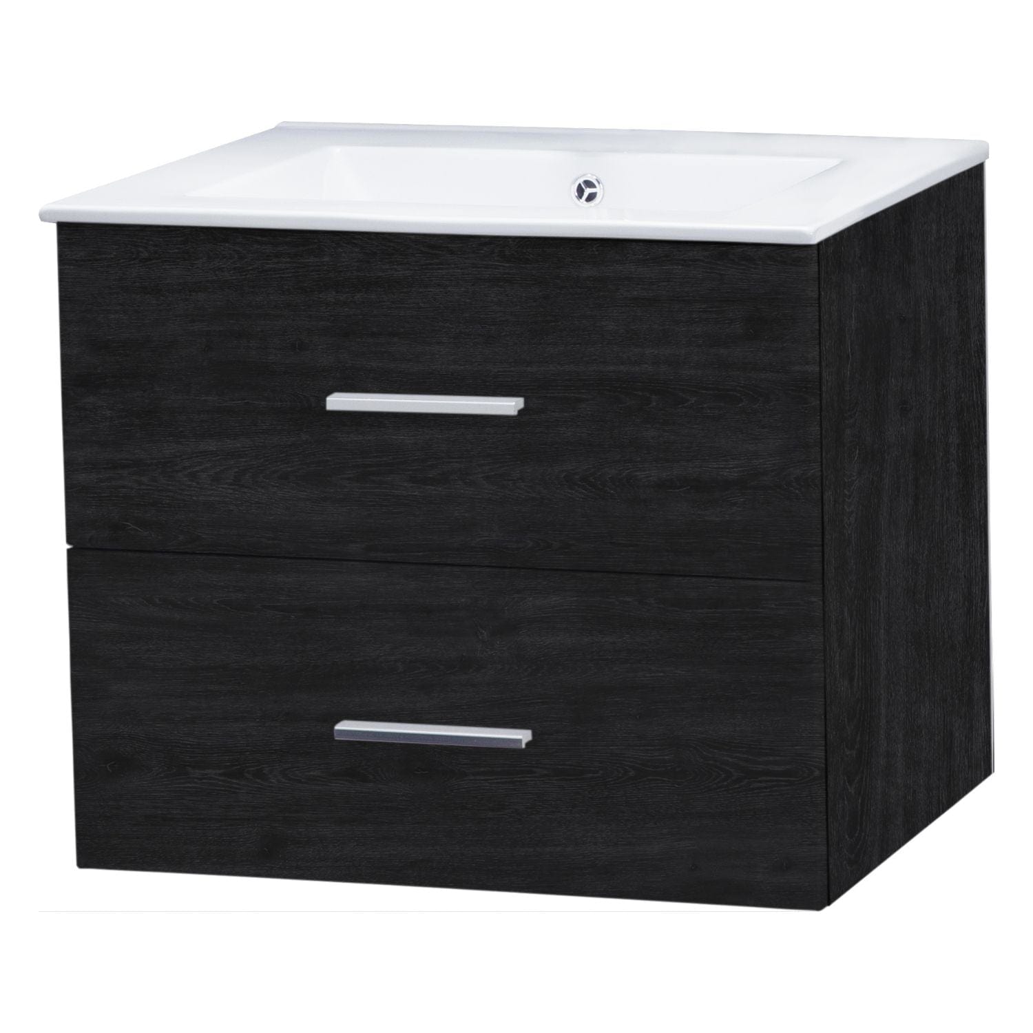 Alterna Malin Underskap m/2skuffer B60-120xD45xH55cm Mørk eik / 60cm Alterna Servantskap GRO-7012654