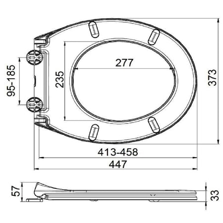 Alterna Nika Vegghengt Toalett