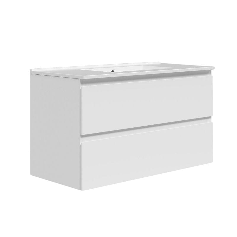 Alterna Pro Møbelpakke Servantskap med Servant Hvit Matt / 100cm