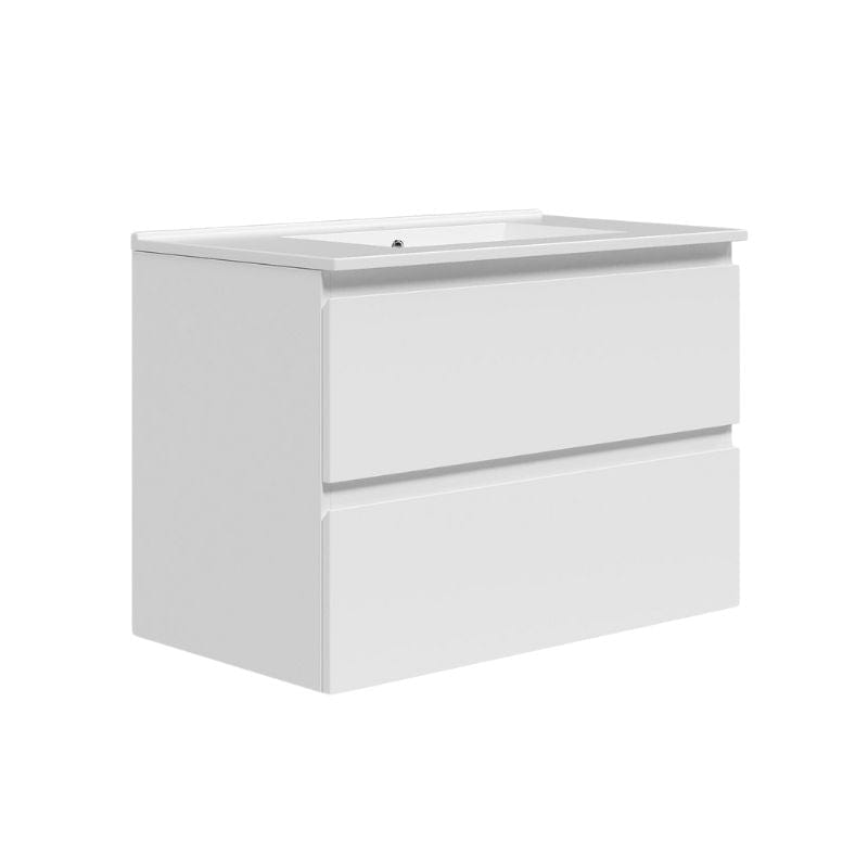 Alterna Pro Møbelpakke - servantskap med servant Hvit matt / 80cm Alterna Møbelpakke bad GRO-7012739