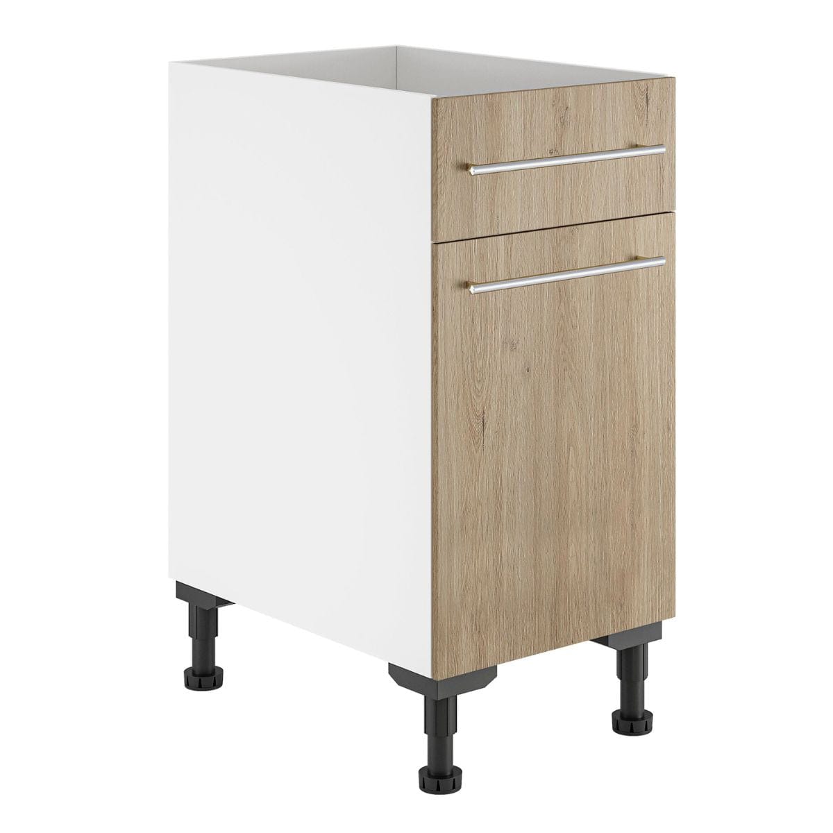 Alterna vaskerom: Benkeskap 40cm m/1 dør og 1 skuff Eik / 40cm Alterna Benkeskap vaskerom GRO-7011974