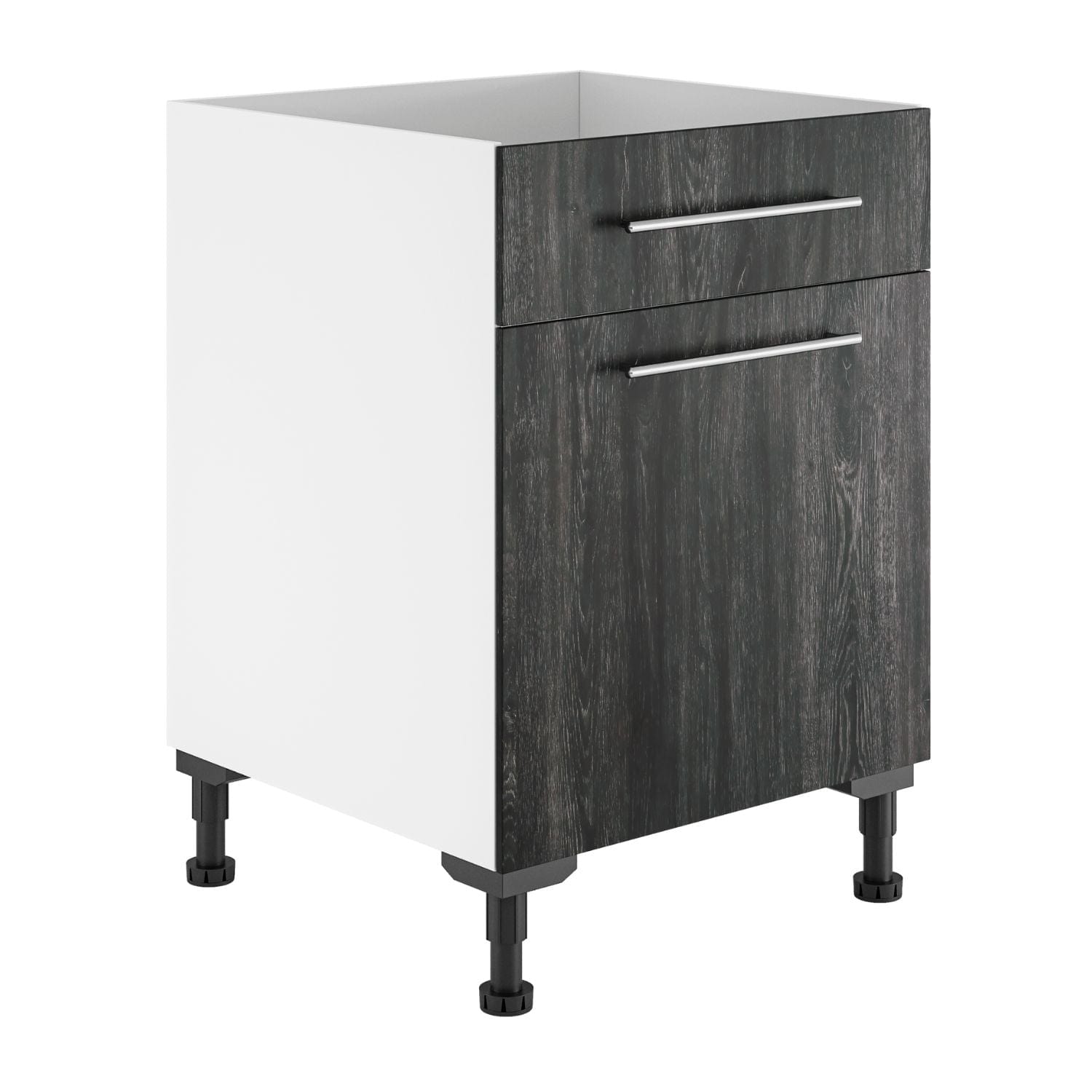 Alterna vaskerom: Benkeskap 40cm m/1 dør og 1 skuff Mørk eik / 60cm Alterna Benkeskap vaskerom GRO-7012616