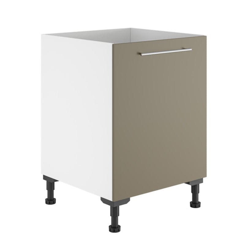 Alterna vaskerom: Benkeskap 60cm m/skittentøykurv Sand matt / 60cm Alterna Benkeskap vaskerom GRO-7011839