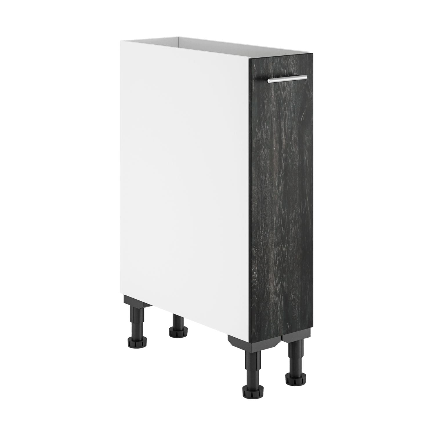 Alterna vaskerom: Benkeskap B20-60xD60xH72cm m/uttrekk Mørk eik / 20cm Alterna Benkeskap vaskerom GRO-7012617