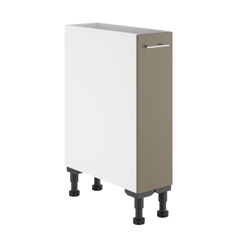 Alterna vaskerom: Benkeskap B20-60xD60xH72cm m/uttrekk Sand matt / 20cm Alterna Benkeskap vaskerom GRO-7011831