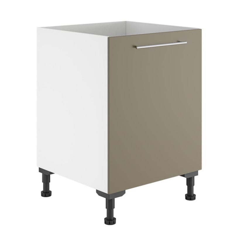 Alterna vaskerom: Benkeskap B20-60xD60xH72cm m/uttrekk Sand matt / 60cm Alterna Benkeskap vaskerom GRO-7011835