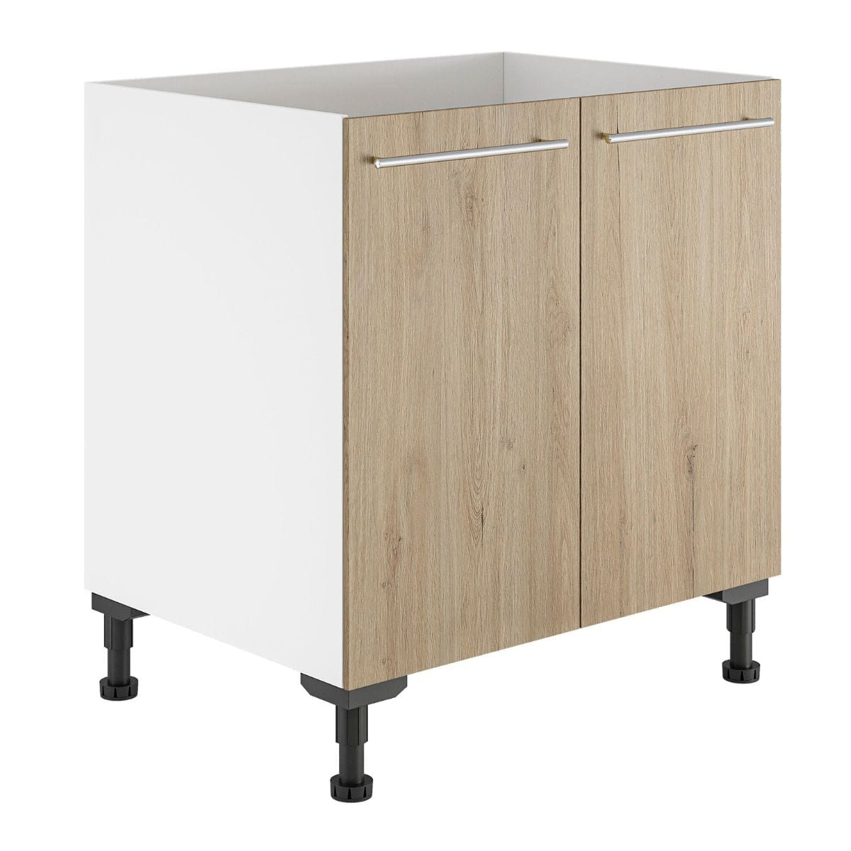 Alterna vaskerom: Benkeskap B60-80xD60xH72cm m/2 dører 80cm / Eik Alterna Benkeskap vaskerom GRO-7011983