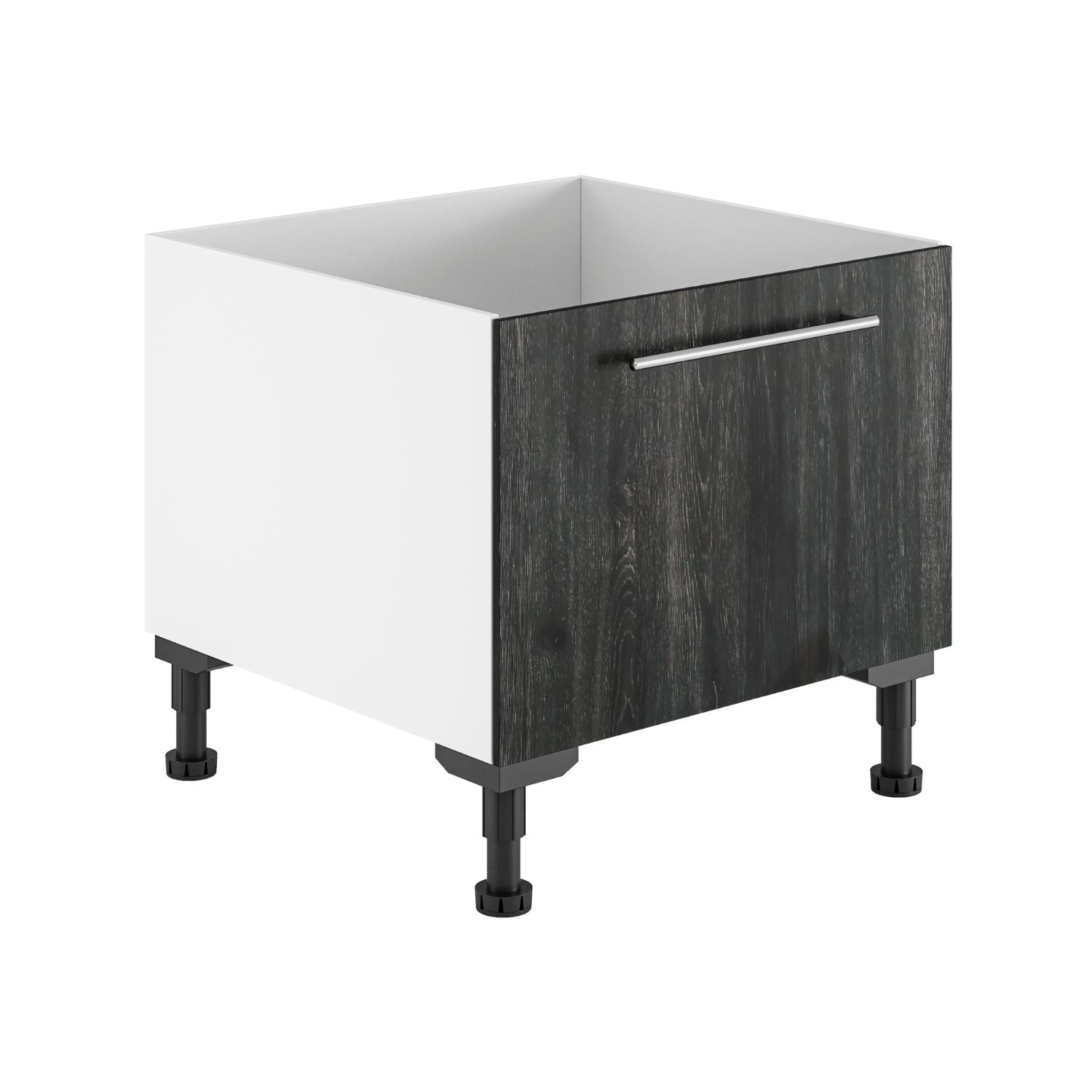 Alterna vaskerom: Lav skuff 63cm for vaskemaskin Mørk eik Alterna Benkeskap vaskerom GRO-7012625