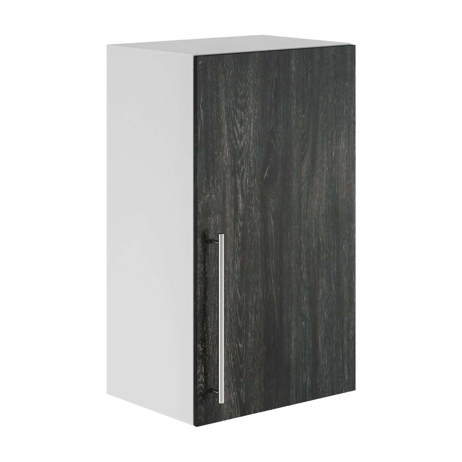 Alterna vaskerom: Overskap 40 m/1 dør Mørk eik Alterna Veggskap vaskerom GRO-7012629