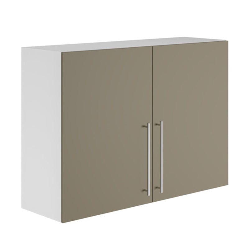 Alterna vaskerom: Overskap B60-80xD30xH72cm m/2 dører Sand matt / 80cm Alterna Veggskap vaskerom GRO-7011879