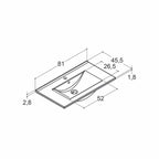 B-vare: Dansani Mido+ Amber Møbelservant