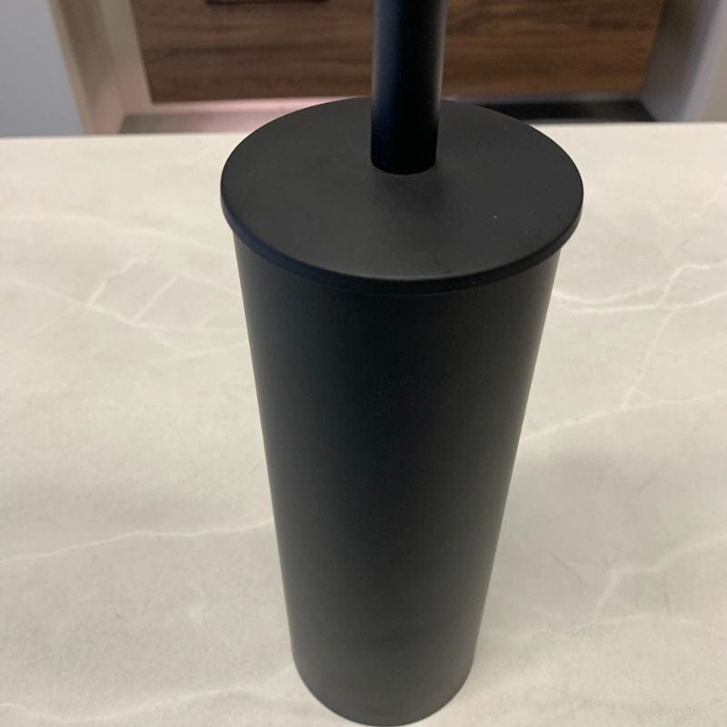 B-vare: Habo 1368 Toalettbørste Vegghengt Svart Habo Toalettbørste BV-19242