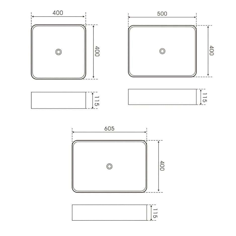 Bathco Nilo Bolleservant B40-60cm Bathco Bolleservant