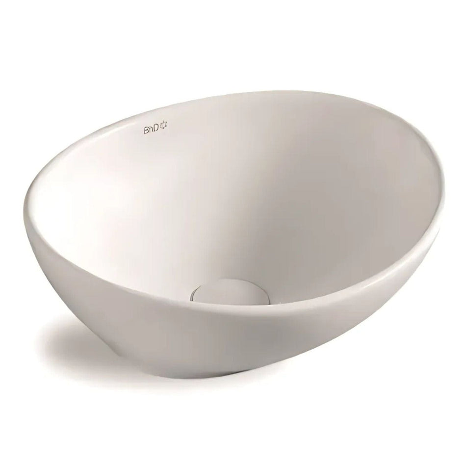 Bathco Texas Porselensservant Hvit Bathco Bolleservant KO-7048